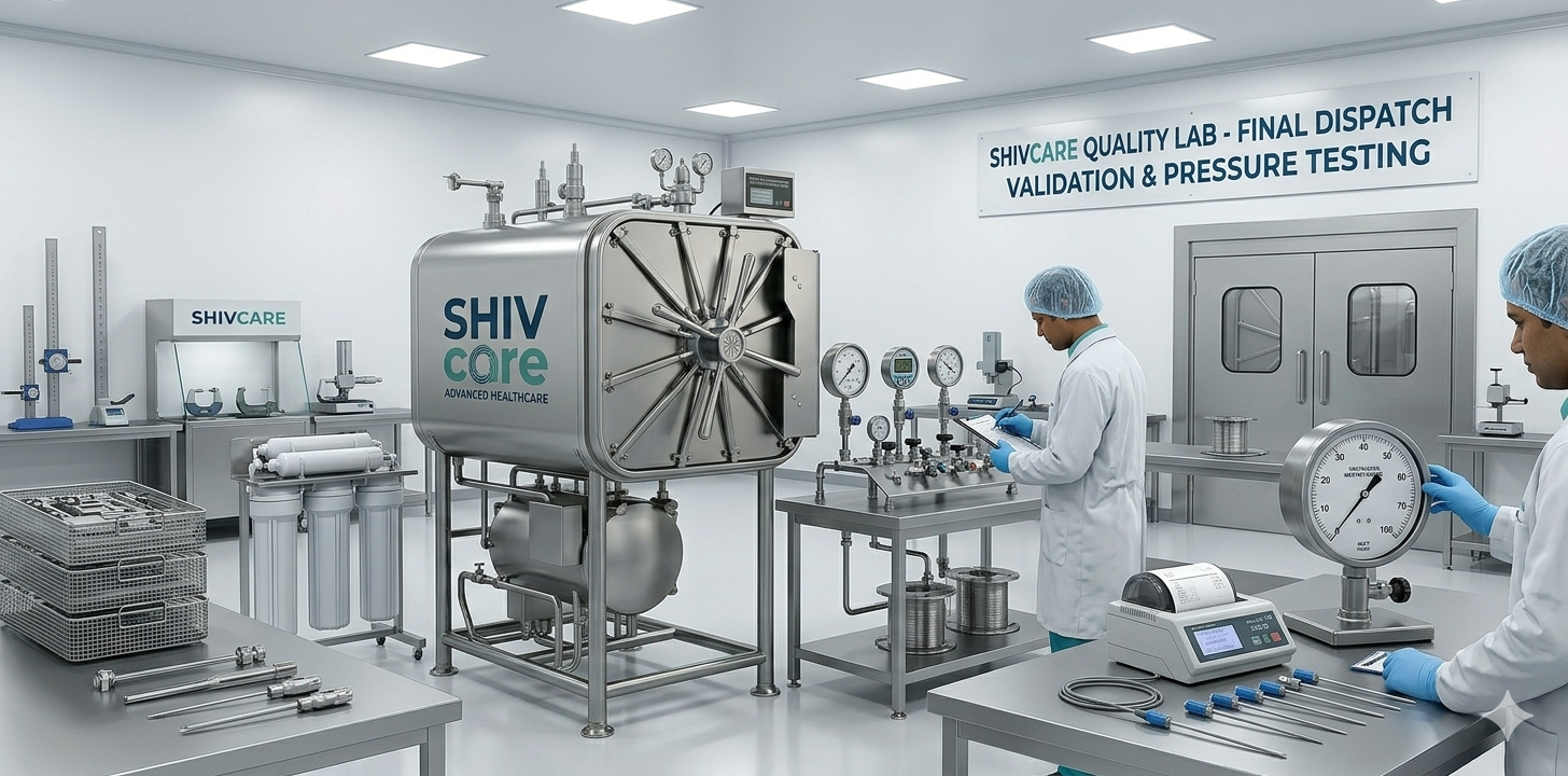SHIVcare quality control and testing laboratory, Vadodara